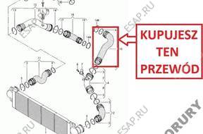ПАТРУБОК W ТУРБО ИНТЕРКУЛЕРА VW T5 2.5 7H0145980D