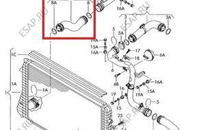 ПАТРУБОК W ТУРБО SKODA OCTAVIA 2 II 1.9TDI 2.0 RS