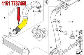 ПАТРУБОК W ВОЗДУХА DOADOWUJCEGO BMW 1161-7787468