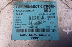 PEUGEOT 1007 БЛОК УПРАВЛЕНИЯ МОДУЛЬ 9655460380