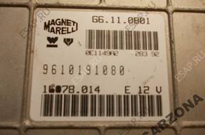 PEUGEOT 205  БЛОК УПРАВЛЕНИЯ ДВИГАТЕЛЕМ 1.1 9610191080