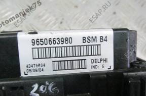 PEUGEOT 206 04 1.4 8V МОДУЛЬ БЛОК УПРАВЛЕНИЯ BSM
