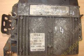 PEUGEOT 206 1,4 2002 год БЛОК УПРАВЛЕНИЯ ДВИГАТЕЛЕМ PSA