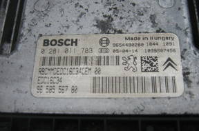 Peugeot 206 1,4HDI  - БЛОК УПРАВЛЕНИЯ 0281011783