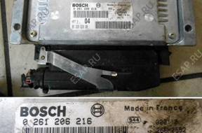 PEUGEOT 206 1,6 16V БЛОК УПРАВЛЕНИЯ 0261206216 9632693980