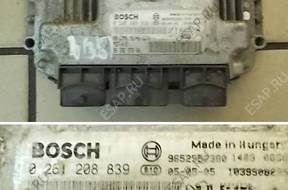 PEUGEOT 206 1,6 БЛОК УПРАВЛЕНИЯ 0261208839 9658287280