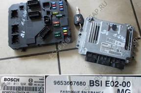 PEUGEOT 206 1,6HDI 0281011560 BSI E02-00 КОМПЛЕКТ