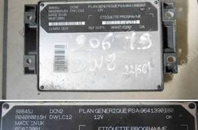 PEUGEOT 206 1,9D БЛОК УПРАВЛЕНИЯ 9644710280