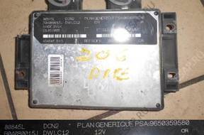 PEUGEOT 206 1,9D БЛОК УПРАВЛЕНИЯ 9651142280