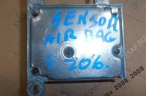 PEUGEOT 206 1.1 44KW  HFX СЕНСОР AIRBAG 9656136680
