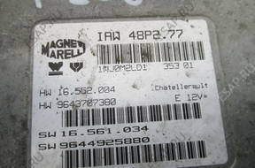 PEUGEOT 206 1.1 БЛОК УПРАВЛЕНИЯ ДВИГАТЕЛЕМ IAW48P2.77 Z KLUC