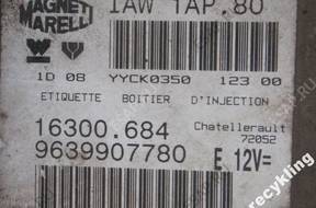 Peugeot 206 1.1  КОМПЛЕКТ BSI 9639907780 IAW1AP.80