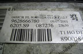 PEUGEOT 206 1.4 8V БЛОК УПРАВЛЕНИЯ BSI КОМПЛЕКТ 9628666780
