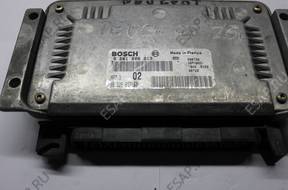 PEUGEOT 206 1.4 8V БЛОК УПРАВЛЕНИЯ ДВИГАТЕЛЕМ 0261206213