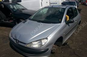Peugeot 206 1.4 99r двигатель maska szyba czci