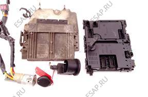 PEUGEOT 206 1.4 БЛОК УПРАВЛЕНИЯ  9643134680 9637706180-05