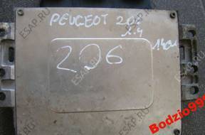 PEUGEOT 206 1.4 БЛОК УПРАВЛЕНИЯ 9644625680 PSA
