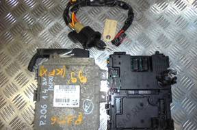 PEUGEOT 206 1.4 БЛОК УПРАВЛЕНИЯ BSI IAW1AP.81 9637086980