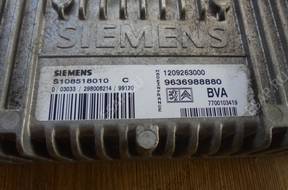 Peugeot 206 1.4 БЛОК УПРАВЛЕНИЯ ДВИГАТЕЛЕМ SIEMENS