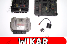 PEUGEOT 206 1.4 HDI БЛОК УПРАВЛЕНИЯ 0281010707 9647158080