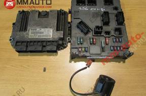 PEUGEOT 206 1.4 HDI КОМПЛЕКТ DO ODPALANIA 0281010707