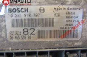 PEUGEOT 206 1.4 HDI КОМПЛЕКТ DO ODPALANIA 0281010707