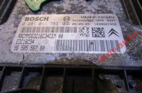 PEUGEOT 206 1.4HDI КОМПЛЕКТ DO ODPALANIA 0281011783
