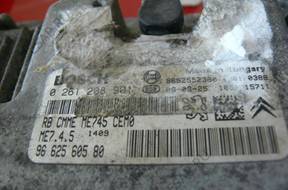 PEUGEOT 206 1.6 16V БЛОК УПРАВЛЕНИЯ 0261208901