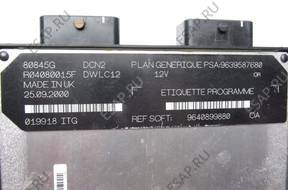 PEUGEOT 206 1.9D - БЛОК УПРАВЛЕНИЯ BSI ИММОБИЛАЙЗЕР 9639587680