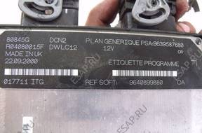 PEUGEOT 206 1.9D БЛОК УПРАВЛЕНИЯ BSI ИММОБИЛАЙЗЕР PSA 9639587680