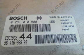 Peugeot 206 2,0HDI  - БЛОК УПРАВЛЕНИЯ Bosch  0281010500