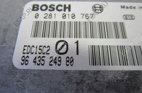 PEUGEOT 206 2.0 HDI БЛОК УПРАВЛЕНИЯ  0281010767