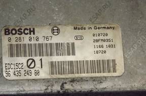 PEUGEOT 206 2.0HDI БЛОК УПРАВЛЕНИЯ BOSCH 0281010767