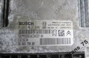 Peugeot 206 БЛОК УПРАВЛЕНИЯ 0281012526