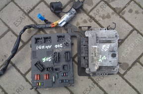 PEUGEOT 206 БЛОК УПРАВЛЕНИЯ 1,4HDI IMO КОМПЛЕКТ 9647158080