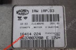 PEUGEOT 206 БЛОК УПРАВЛЕНИЯ 9637087280E 16414.224
