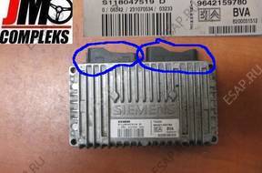 PEUGEOT 206 БЛОК УПРАВЛЕНИЯ 9642159780 S1118047519D
