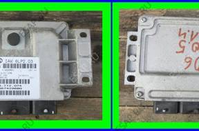 PEUGEOT 206 БЛОК УПРАВЛЕНИЯ ECU IAW6LP2.03 SW 9657429680