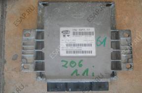 PEUGEOT 206 БЛОК УПРАВЛЕНИЯ MAGNETI MARELLI IAW48P2.77