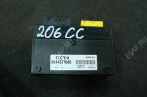 PEUGEOT 206 CC МОДУЛЬ БЛОК УПРАВЛЕНИЯ DACHU 9644337080
