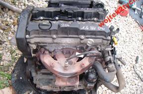 peugeot 206 cc sw  двигатель 1.6 16v 2005 год TYCHY