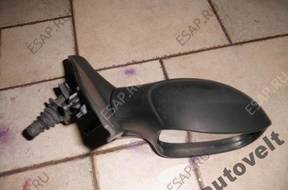 Peugeot 206 Lusterko prawe manualne CZARNE