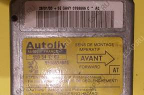 PEUGEOT 206 МОДУЛЬ AIRBAG 550541500 9636894080