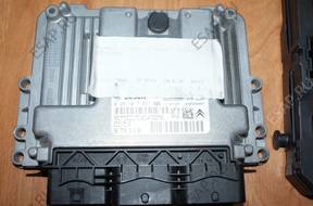 PEUGEOT 206 PLUS 1.4HDI БЛОК УПРАВЛЕНИЯ КОМПЛЕКТ 9677031380