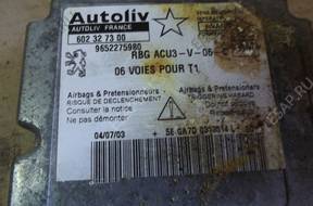 PEUGEOT 206 СЕНСОР МОДУЛЬ AIR BAG