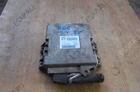 Peugeot 2061.4 8V БЛОК УПРАВЛЕНИЯ ДВИГАТЕЛЕМ