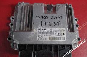 PEUGEOT 207 04 год,.1.4 HDI БЛОК УПРАВЛЕНИЯ 0281012529