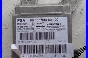PEUGEOT 207 06- СЕНСОР МОДУЛЬ AIRBAG 9663593380