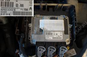 PEUGEOT 207 1,6 HDI  БЛОК УПРАВЛЕНИЯ ДВИГАТЕЛЕМ 9663755480