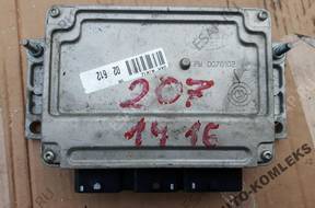 Peugeot 207 1.4 16v 9654596080 9663380880